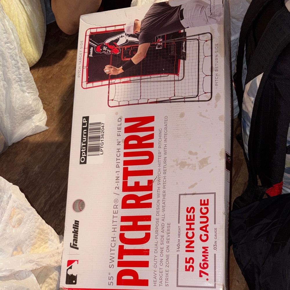 MLB OptiTurn Pitch Return Net
